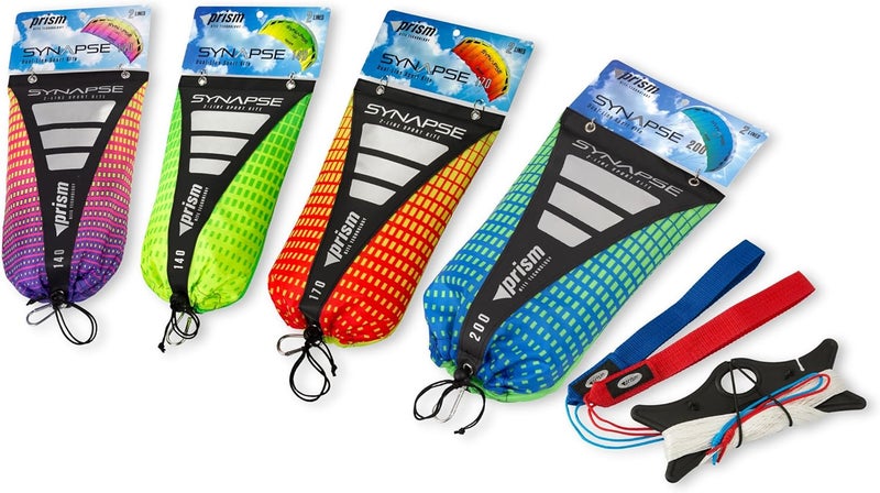 Prism Kite Technology طائرة ورقية مزدوجة الخطوط من سينابيس - طائرة مثالية للمبتدئين للأطفال والبالغين في رياضة الطيران المزدوج - Image 5